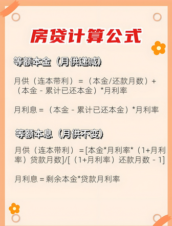 房贷月供怎么计算 房贷月供怎么计算