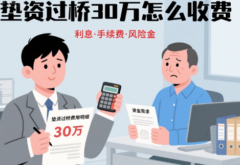 垫资过桥30万怎么收费